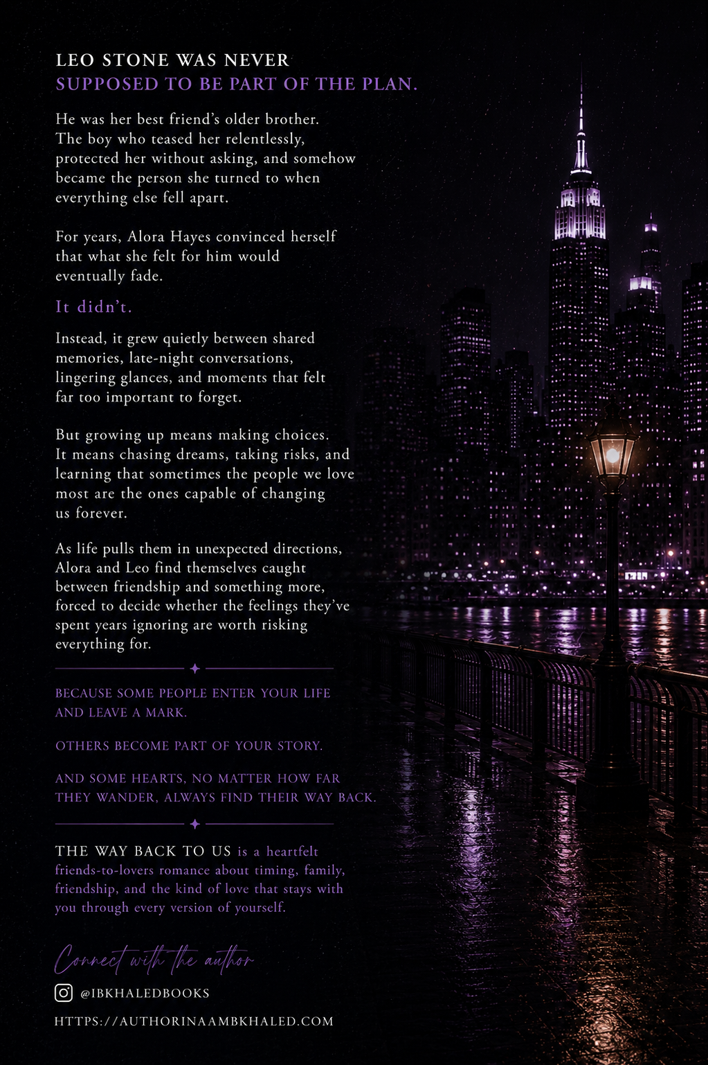 The Way Back To Us- HardCover